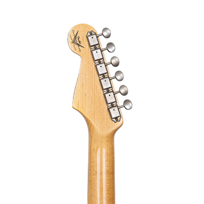 Fender Custom Shop 1960 Stratocaster Relic Black Elektro Gitar