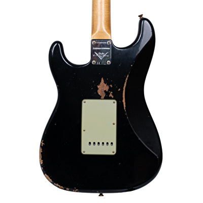 Fender Custom Shop 1960 Stratocaster Relic Black Elektro Gitar