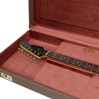 Fender Custom Shop 1960 Stratocaster Relic Black Elektro Gitar