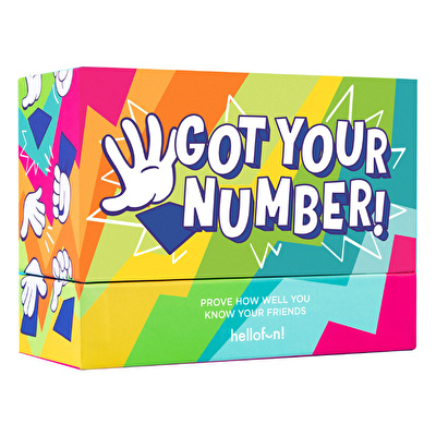 HUCH Got Your Number! - Arkadaşını Ne Kadar İyi Tanıyorsun? Kart Oyunu