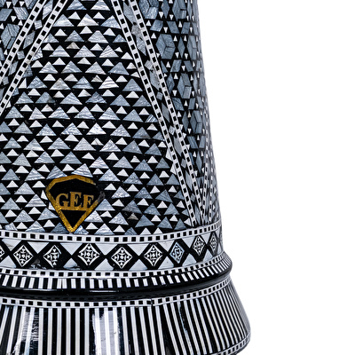 GEF ELFAN CD23-6601 Gerçek Sedef Darbuka 23 cm