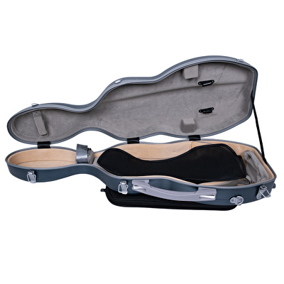 DXKY DVC-4BL Mavi Carbon Violin Case