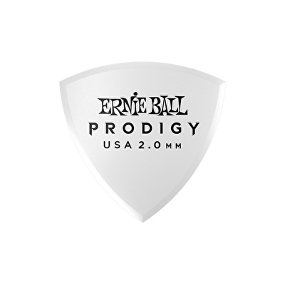 Ernie Ball P09337 / 2.0MM White Reuleax Prodigy 6'lı Paket Pena