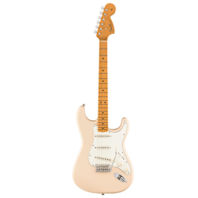 Fender Vintera III Late 60s Stratocaster Akçaağaç Klavye Olympic White Elektro Gitar