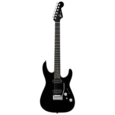 Charvel Standard San Dimas Style 2 SD2 HH HT Amaranth Klavye Gloss Black Elektro Gitar