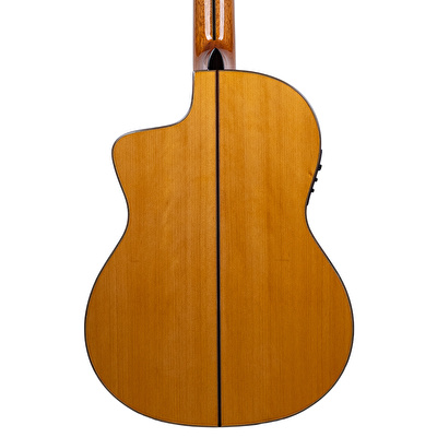 KOZMOS KFG-85CEQ Natural Elektro Flamenko Gitar
