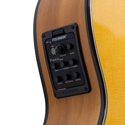 KOZMOS KFG-65CEQ Natural Elektro Flamenko Gitar