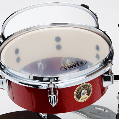 TAMA LJK48P-BRM Club-JAM Pancake Burnt Red Mist 4 Parça (18B/10T/13F/12S) Akustik Davul Seti