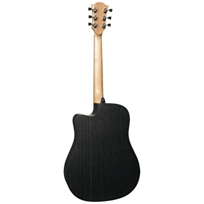 Lag T70DCE-B&B Dread Cut Black & Brown Burst Elektro Akustik Gitar