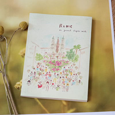 L'APRES-MIDI- Seyahat Günlüğü Defter - Rome