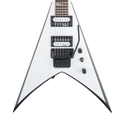 Jackson JS Serisi King V™ JS32 Amaranth Klavye White w/ Black Bevels