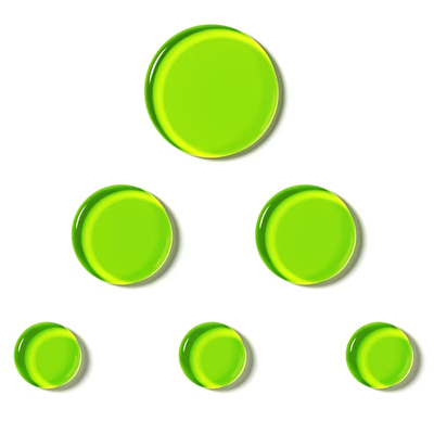 SLAPKLATZ SLAPMINI-AG Slapklatz Mini Alien Green Davul Susturucu Jel (6'lı Paket)