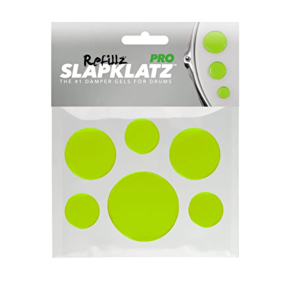 SLAPKLATZ SLAPRF-AG Slapklatz Pro Refillz Yeşil Davul Susturucu Jel (12'li Paket)
