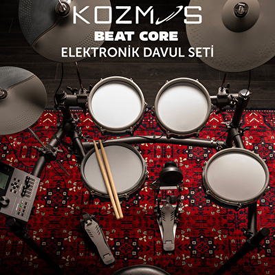 KOZMOS BEAT CORE - 8 Parça Elektronik Davul Seti