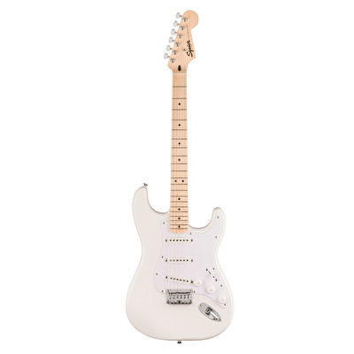 Squier FSR Sonic Stratocaster HSS Akçaağaç Klavye Arctic White Elektro Gitar