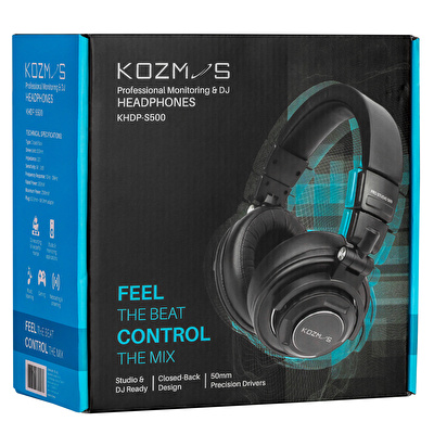 KOZMOS KHDP-S500 Pro Studio & DJ Kulaklık
