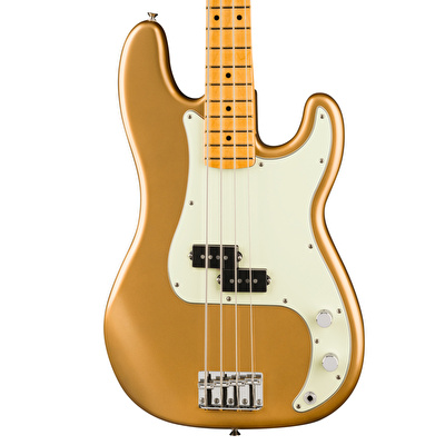 Fender 75th Anniversary Player II Precision Aztec Gold Bas Gitar