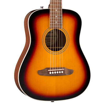 Fender California Standard Redondo Mini 3 Ton Sunburst w/Bag Akustik Gitar