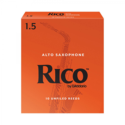 DADDARIO RJA1015 Rico Alto Saksafon Kamışı No:1,5 - 10'lu Kutu