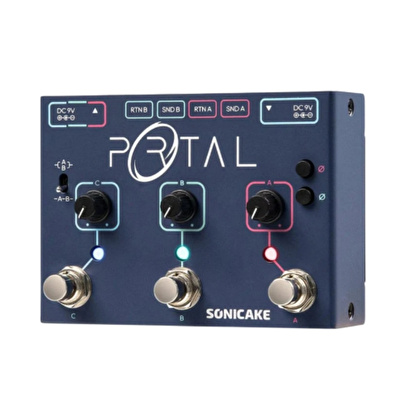 Sonicake Analog Active Signal Mixer Line Selector Pedalı