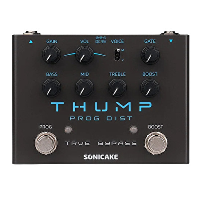 Sonicake Dual Distortion & Booster Pedalı