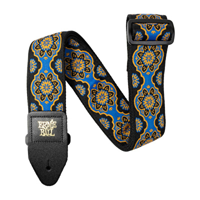 ERNIE BALL Classic Jacquard Blue Kaleidoscope Gitar Askısı
