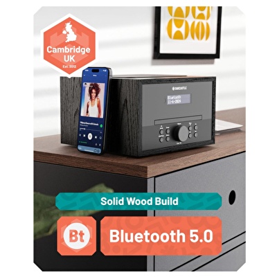 OAKCASTLE  DAB400 HIFI Müzik Sistemi