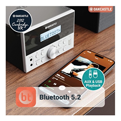 OAKCASTLE HIFI150 Müzik Seti