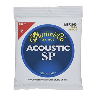 Martin MSP3100 SP 12-54 Akustik Gitar Teli