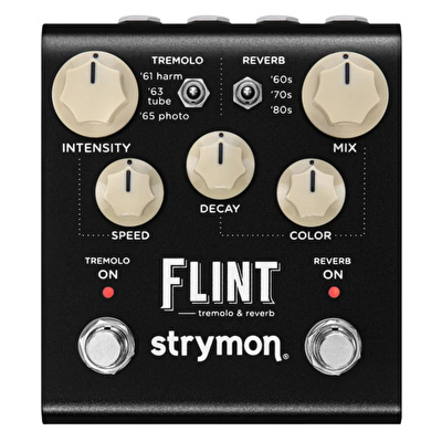 STRYMON Flint V2 Tremolo ve Reverb Pedalı