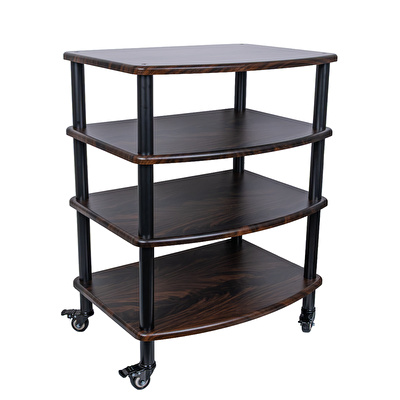 KOZMOS KS-AR001 Tekerlek Opsiyonlu Hi-Fi Rack Stand Gülağacı