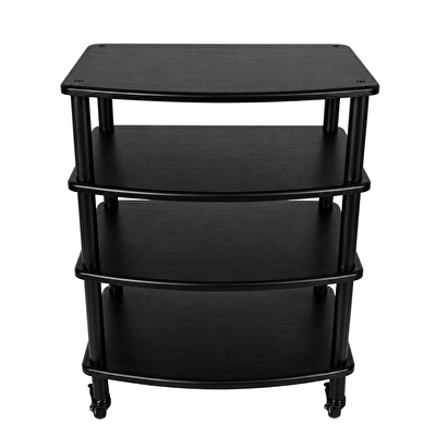 KOZMOS KS-AR001 Tekerlek Opsiyonlu Hi-Fi Rack Stand Siyah