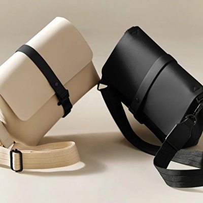 GASTON LUGA Spläsh Crossbody Bag - Cloud Cream