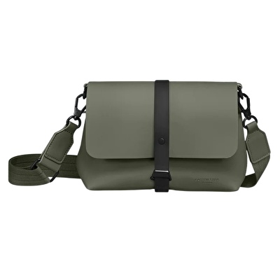 GASTON LUGA  Spläsh Crossbody Bag -Zeytin Yeşili