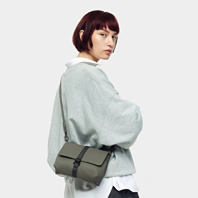 GASTON LUGA  Spläsh Crossbody Bag -Zeytin Yeşili