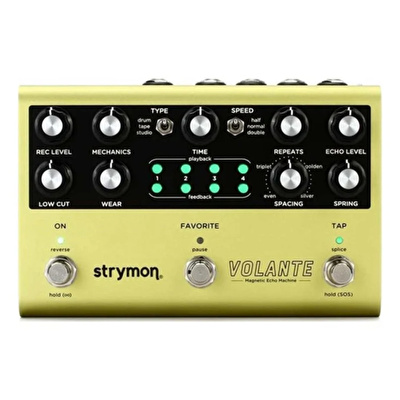 STRYMON Volante Magnetic Tape Delay Efekt Pedalı