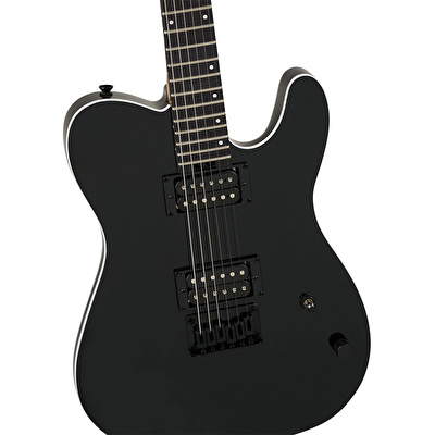 Charvel Standard San Dimas Style 2 SD2 HH HT Amaranth Klavye Gloss Black Elektro Gitar