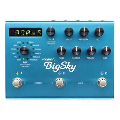STRYMON BigSky Multi Reverb Pedalı