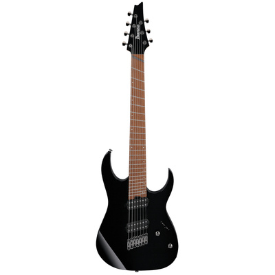 IBANEZ RGMS7-BK RG Iron Label Siyah 7 Telli Elektro Gitar
