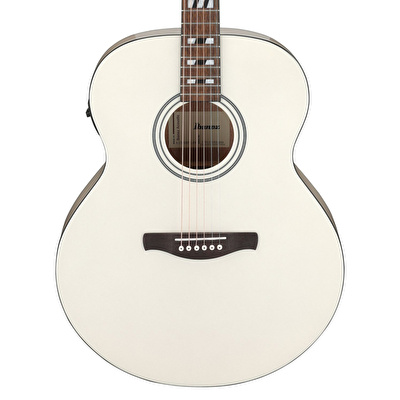 IBANEZ AJ70M2E-PW Solid Sitka Spruce Elektro Akustik Gitar