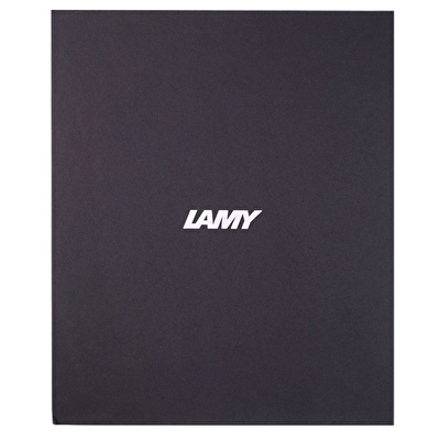 LAMY Safari Roller Kalem Metal Klips Mat Siyah+LAMY Yumuşak Kapak Defter A5 Mat Siyah