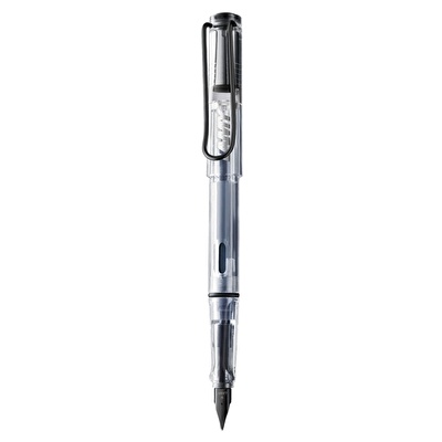LAMY Vista Dolma Kalem Metal Siyah Klips M Uç Şeffaf