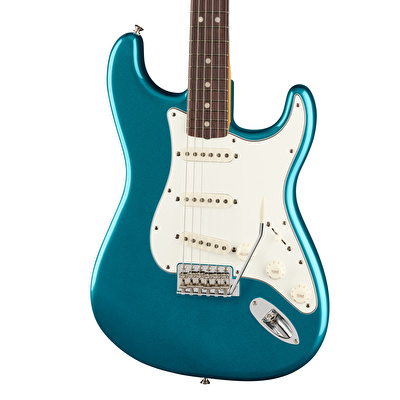 Fender Vintera III Late 60's Stratocaster Ocean Turquoise Elektro Gitar (Gigbag Dahil)