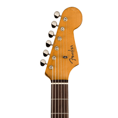 Fender Custom Shop Masterbuilt John Frusciante Stratocaster Super Heavy Relic 3 Renk Sunburst Paul Waller Elektro Gitar