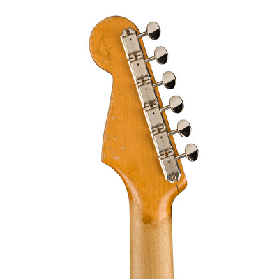Fender Custom Shop Masterbuilt John Frusciante Stratocaster Super Heavy Relic 3 Renk Sunburst Paul Waller Elektro Gitar