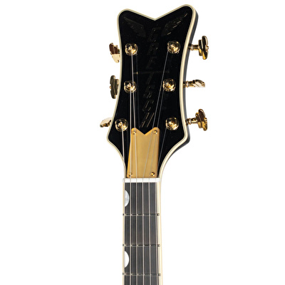 Gretsch Limited Edition G6134TG Paisley Penguin String-Thru Bigsby Abanoz Klavye Gold Paisley Elektro Gitar (Case Dahil)