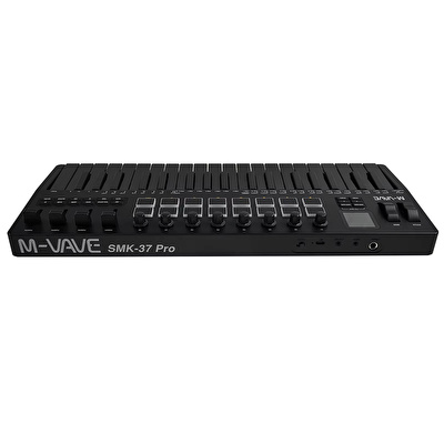 M-VAVE SMK-37 PRO 37 Tuşlu Kablosuz MIDI Klavye (Siyah)