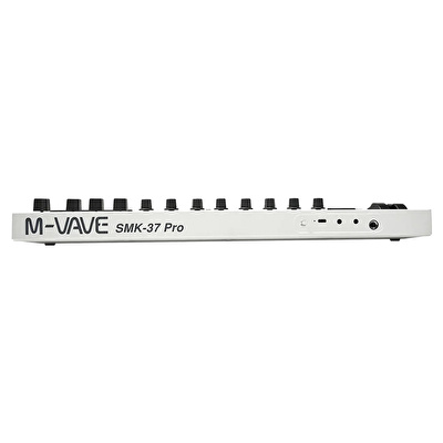 M-VAVE SMK-37 PRO 37 Tuşlu Kablosuz MIDI Klavye (Beyaz)