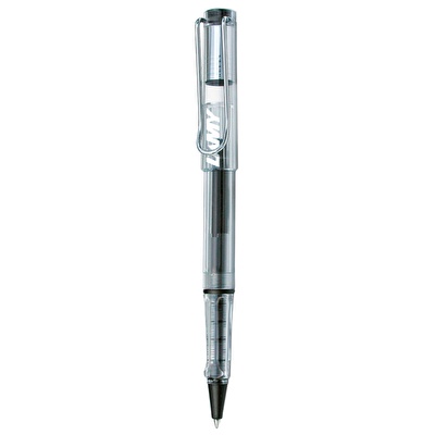 LAMY Vista Roller Kalem Metal Siyah Klips Şeffaf