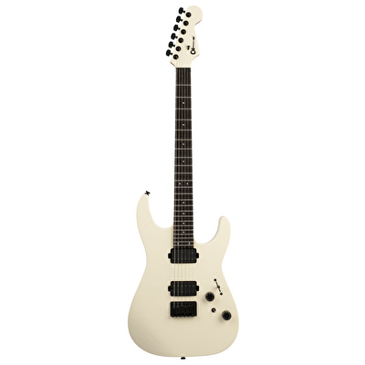 Charvel Pro-Mod Plus Dinky DK24 HH HT Creme White Elektro Gitar (Gigbag Dahil)